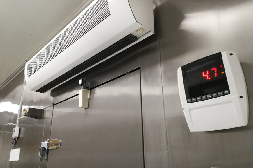 sistema de climatización por cortina de aire para cámara refrigerada barata en Almería